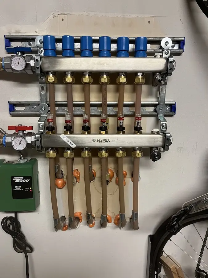 Plumber performing Leak Detection at a residential property in Riverdale